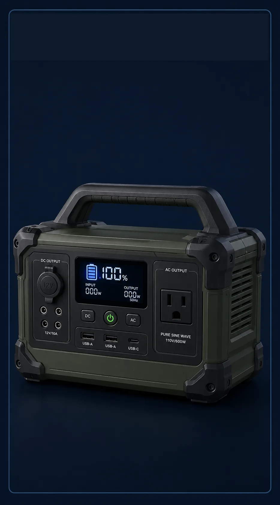 Farm Outdoor Power Pack rugged portable station